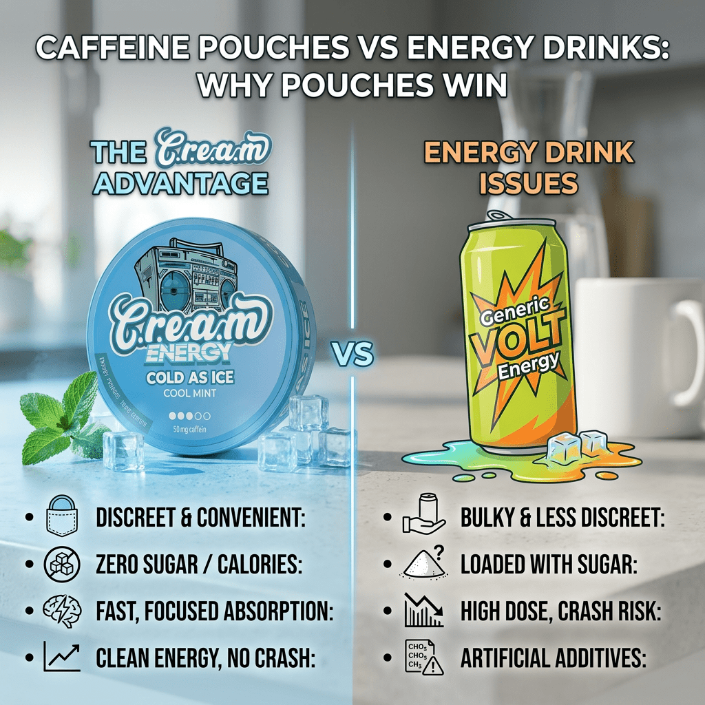 Are Caffeine Pouches Safe? Everything You Need to Know - Cream.energy