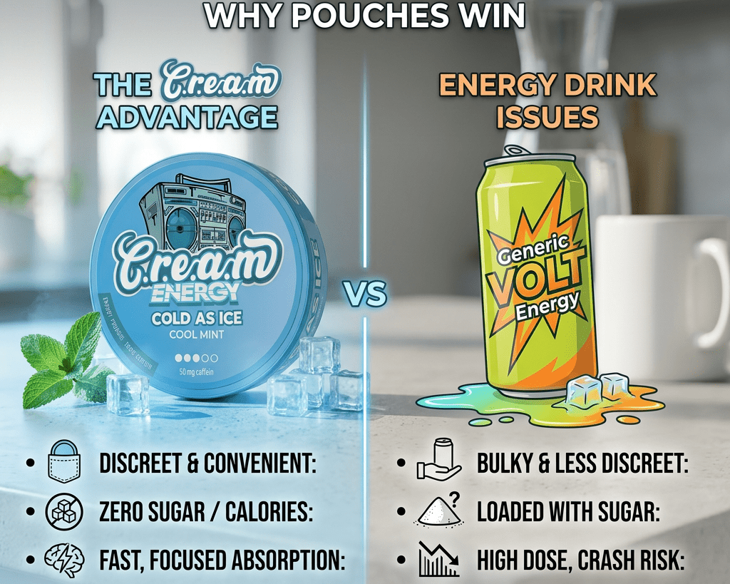 Are Caffeine Pouches Safe? Everything You Need to Know - Cream.energy