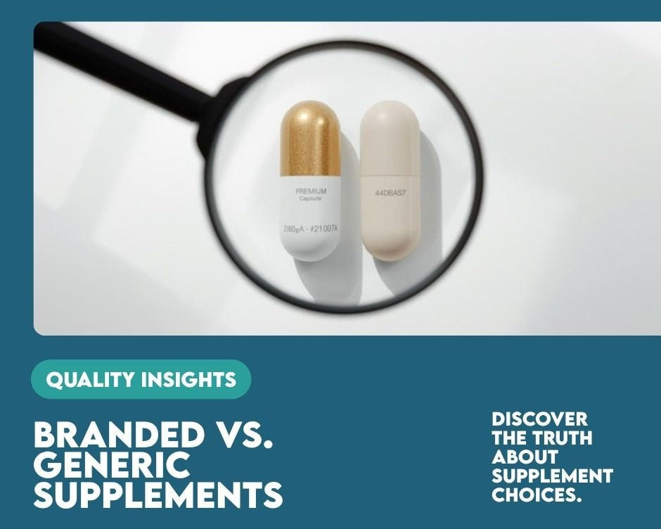 Branded vs. Generic Supplement Ingredients: Does It Matter What You Pay For? - Cream.energy