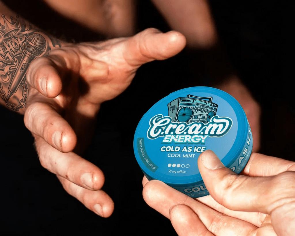 Caffeine Pouches for Focus at Work - Cream.energy