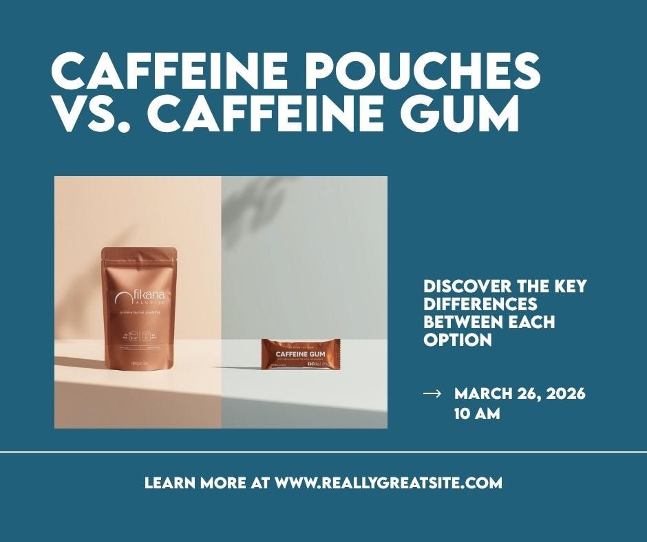 Caffeine Pouches vs. Caffeine Gum: Absorption, Performance, and Which Format Wins - Cream.energy