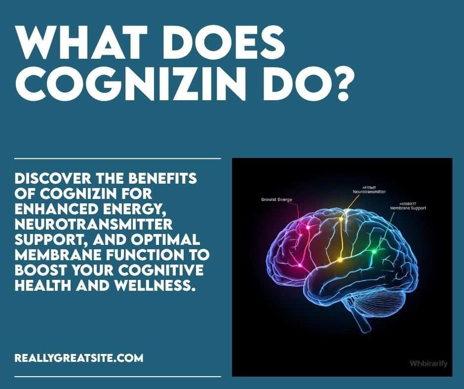 What Does Cognizin Do? How Citicoline Supports Your Brain - Cream.energy