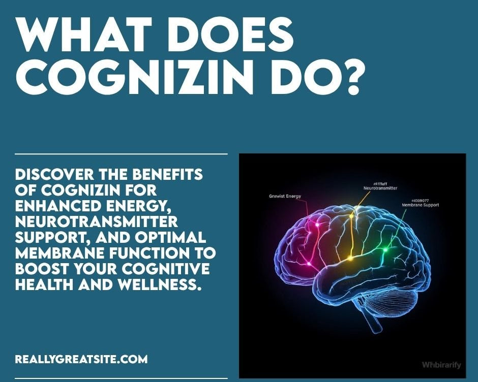 What Does Cognizin Do? How Citicoline Supports Your Brain - Cream.energy