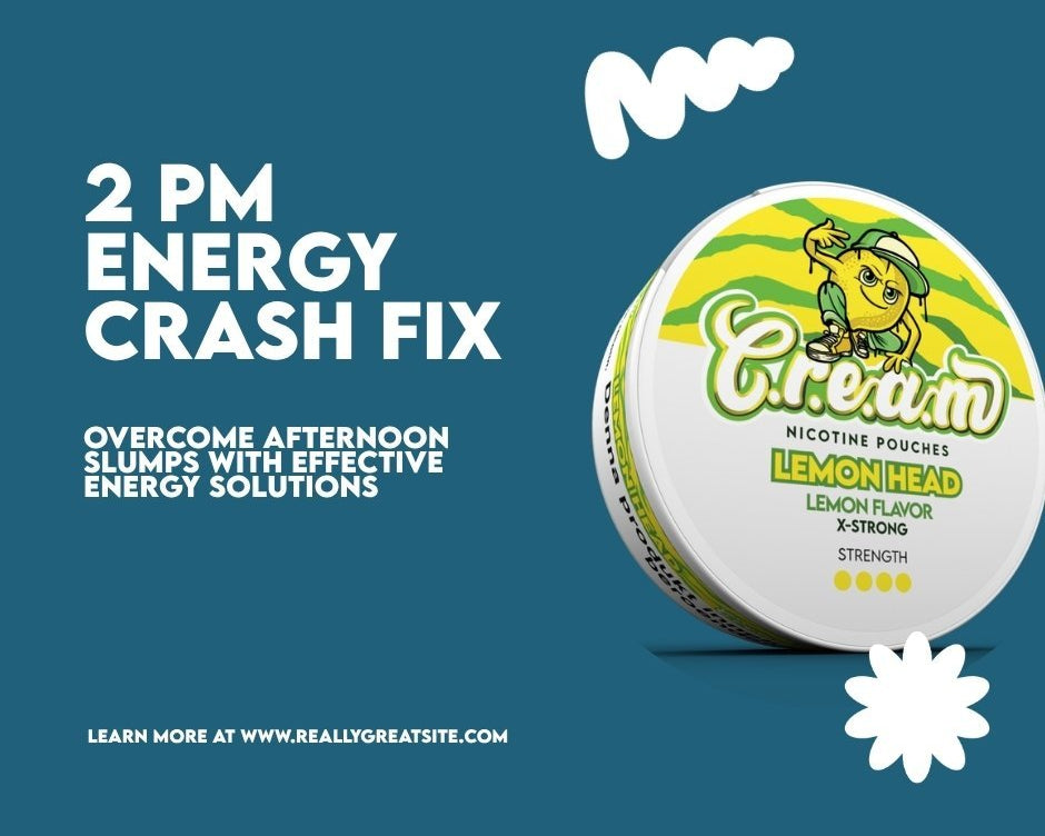 Why You Crash at 2 PM and How to Fix It - Cream.energy