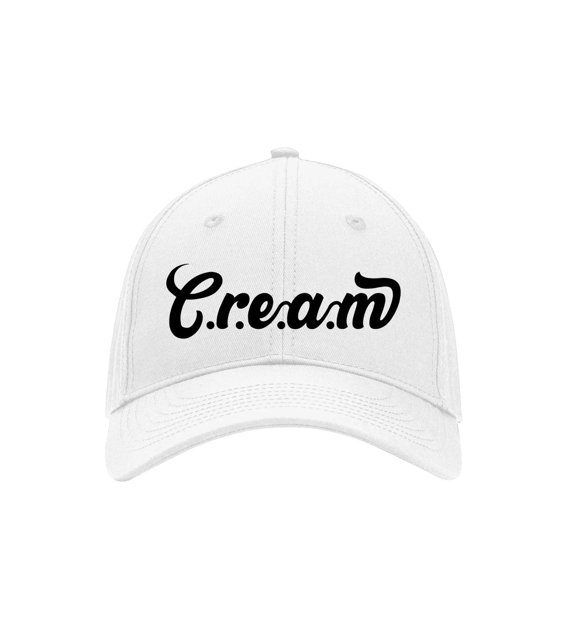 C.r.e.a.m Black Logo Twill Baseball Cap - Cream.energy