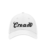 C.r.e.a.m Black Logo Twill Baseball Cap - Cream.energy