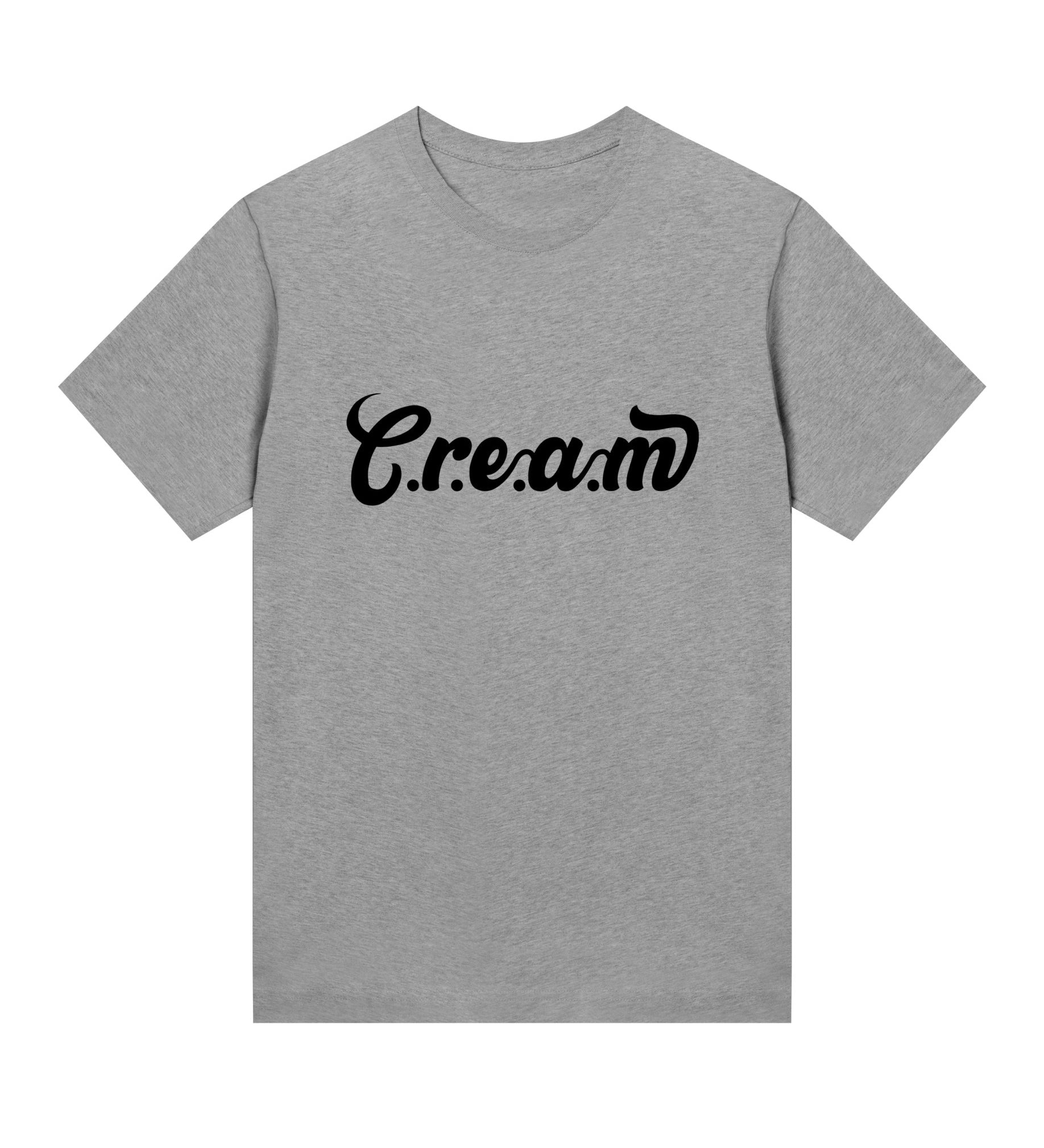 C.r.e.a.m Black Logo Womens Regular Tee - Cream.energy