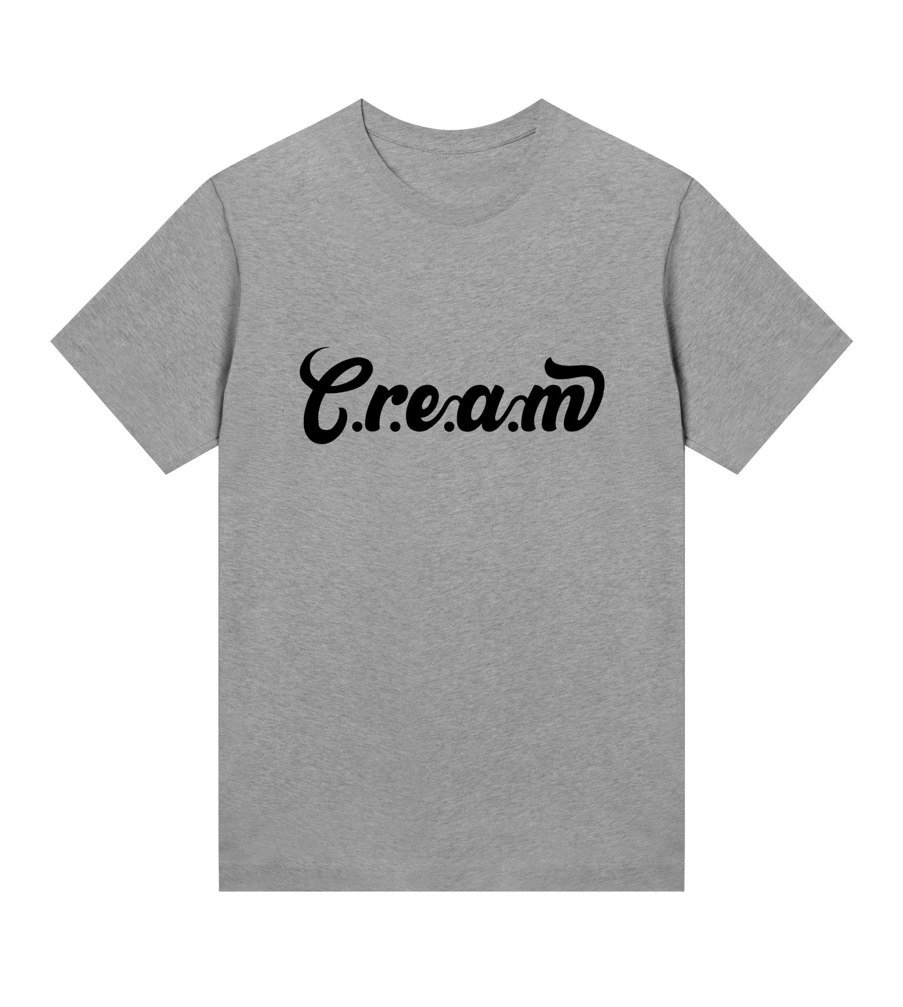 C.r.e.a.m Black Logo Womens Regular Tee - Cream.energy