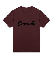 C.r.e.a.m Black Logo Womens Regular Tee - Cream.energy