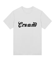 C.r.e.a.m Black Logo Womens Regular Tee - Cream.energy