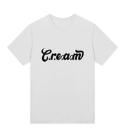 C.r.e.a.m Black Logo Womens Regular Tee - Cream.energy