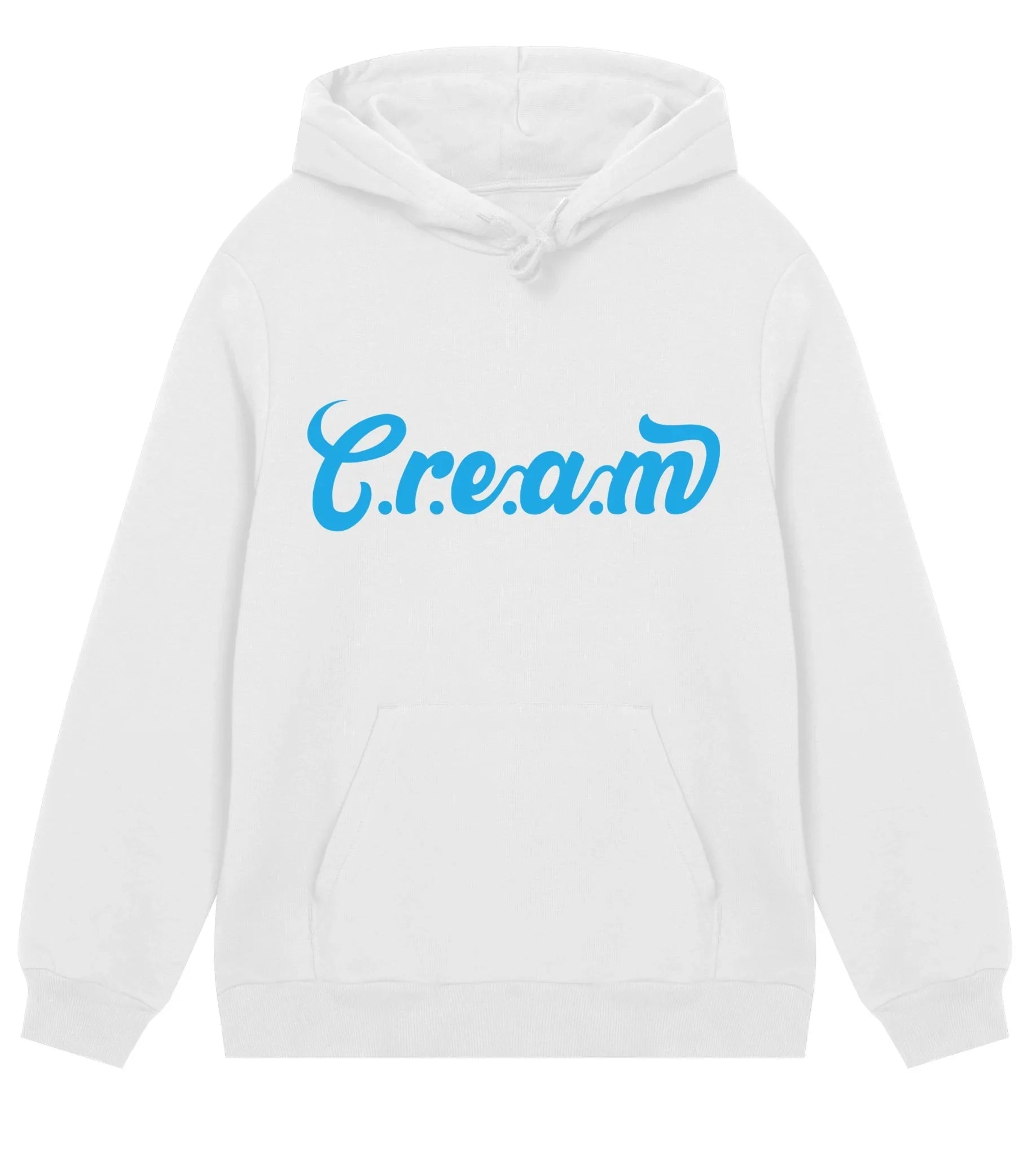 C.r.e.a.m Blue Logo Mens Regular Hoodie - Cream.energy