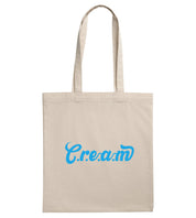 C.r.e.a.m Blue Logo Tote - Cream.energy