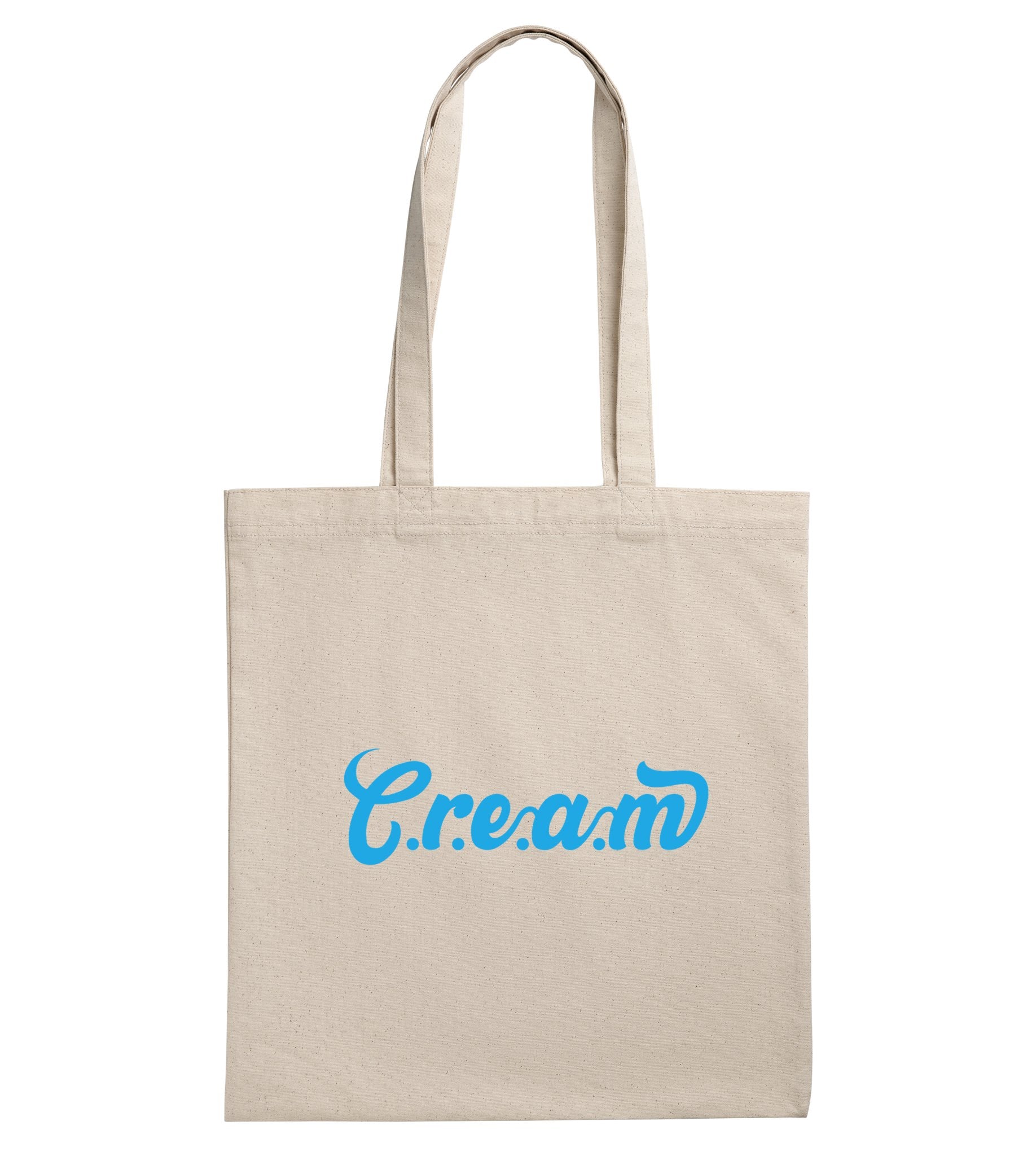 C.r.e.a.m Blue Logo Tote - Cream.energy