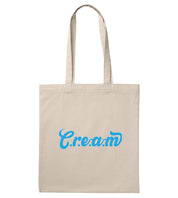 C.r.e.a.m Blue Logo Tote - Cream.energy