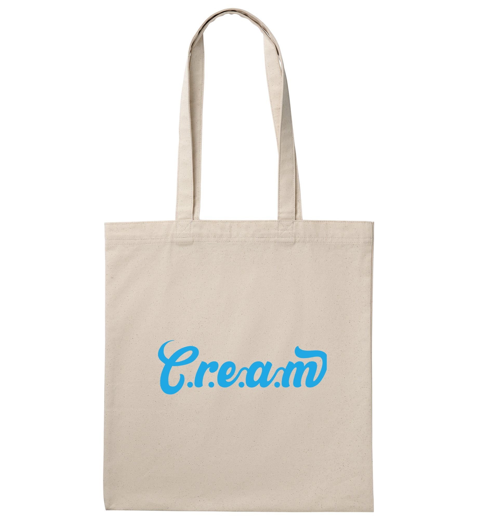 C.r.e.a.m Blue Logo Tote - Cream.energy