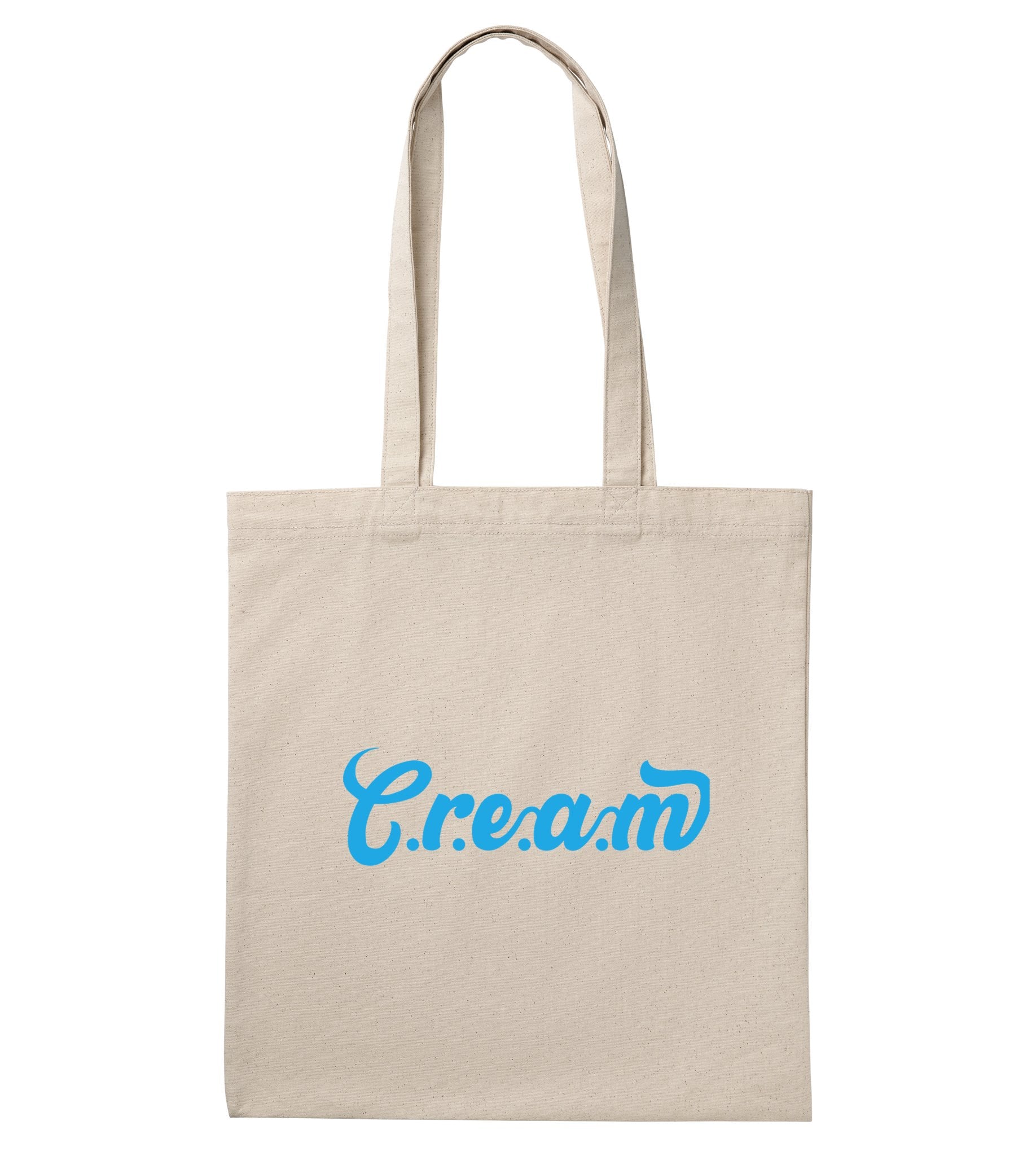 C.r.e.a.m Blue Logo Tote - Cream.energy