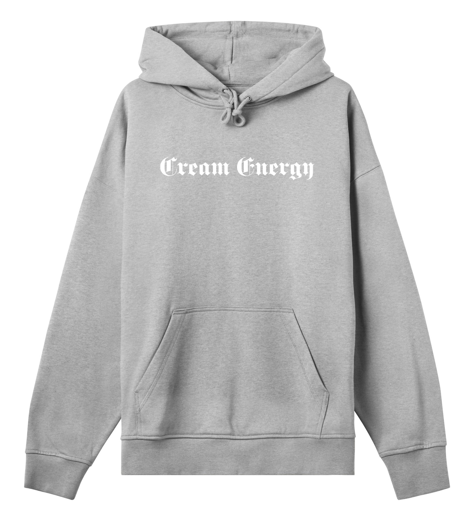 Cream Energy Mens Boxy Hoodie - Cream.energy