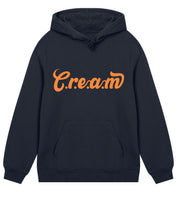 C.r.e.a.m Orange Logo Mens Regular Hoodie - Cream.energy