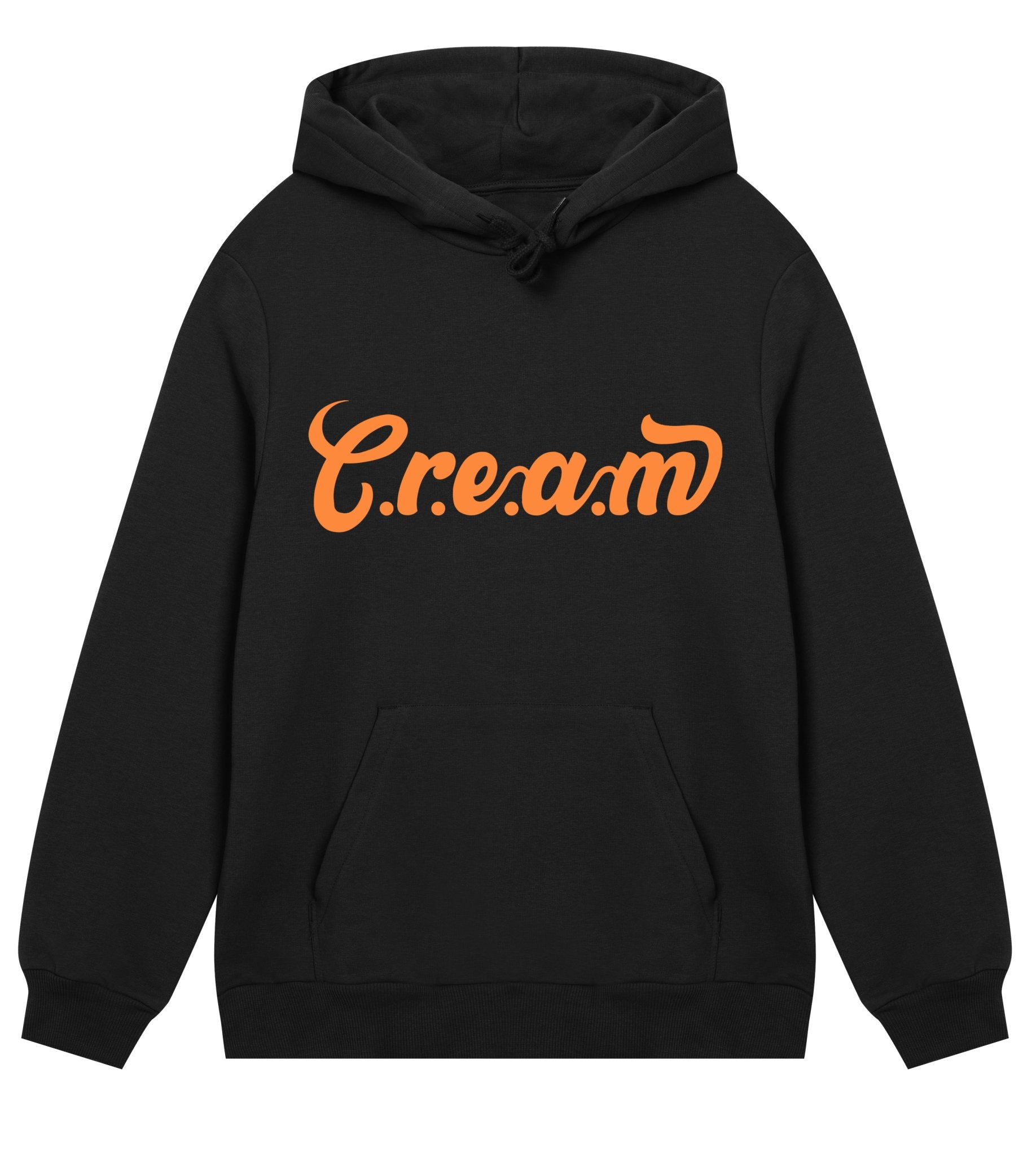 C.r.e.a.m Orange Logo Mens Regular Hoodie - Cream.energy