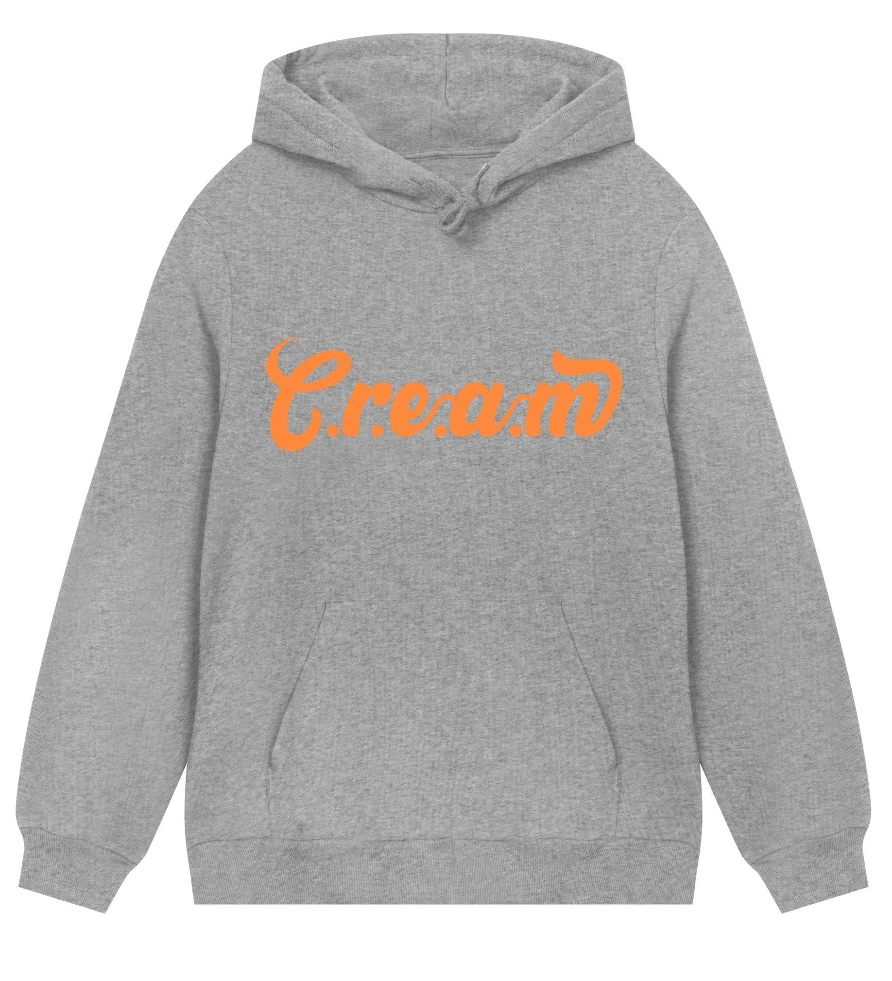 C.r.e.a.m Orange Logo Mens Regular Hoodie - Cream.energy