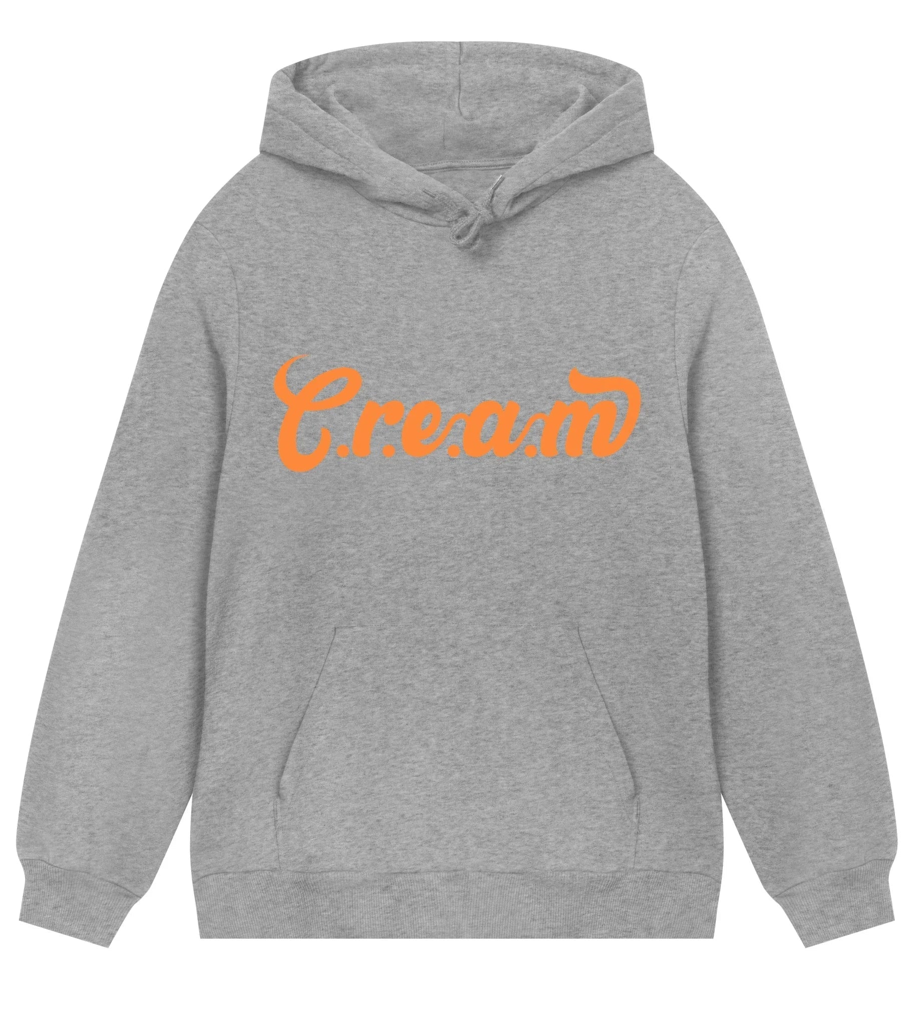 C.r.e.a.m Orange Logo Mens Regular Hoodie - Cream.energy