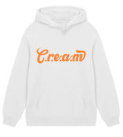 C.r.e.a.m Orange Logo Mens Regular Hoodie - Cream.energy