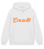 C.r.e.a.m Orange Logo Mens Regular Hoodie - Cream.energy