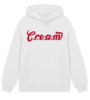 C.r.e.a.m Red Logo Mens Regular Hoodie - Cream.energy