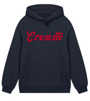 C.r.e.a.m Red Logo Mens Regular Hoodie - Cream.energy