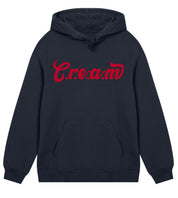 C.r.e.a.m Red Logo Mens Regular Hoodie - Cream.energy