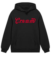C.r.e.a.m Red Logo Mens Regular Hoodie - Cream.energy
