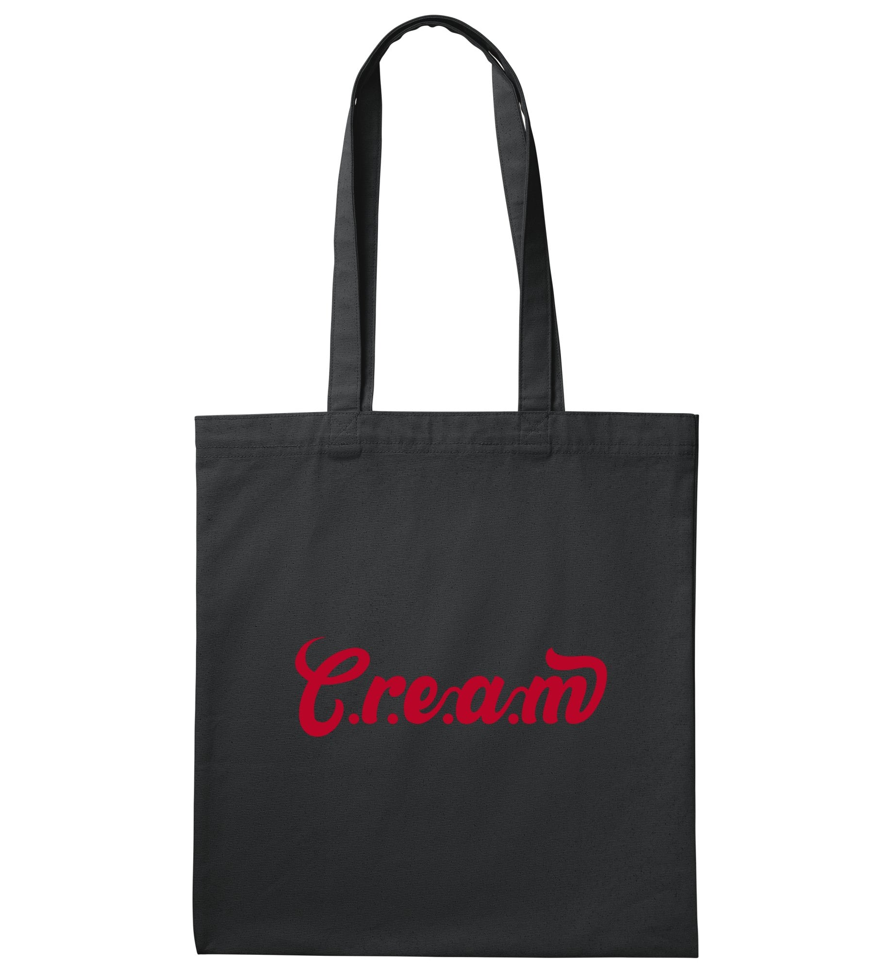 C.r.e.a.m Red Logo Tote - Cream.energy