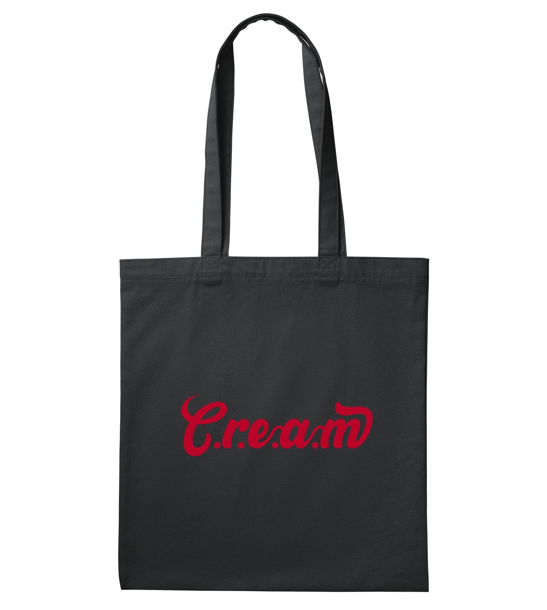 C.r.e.a.m Red Logo Tote - Cream.energy