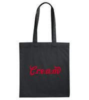 C.r.e.a.m Red Logo Tote - Cream.energy