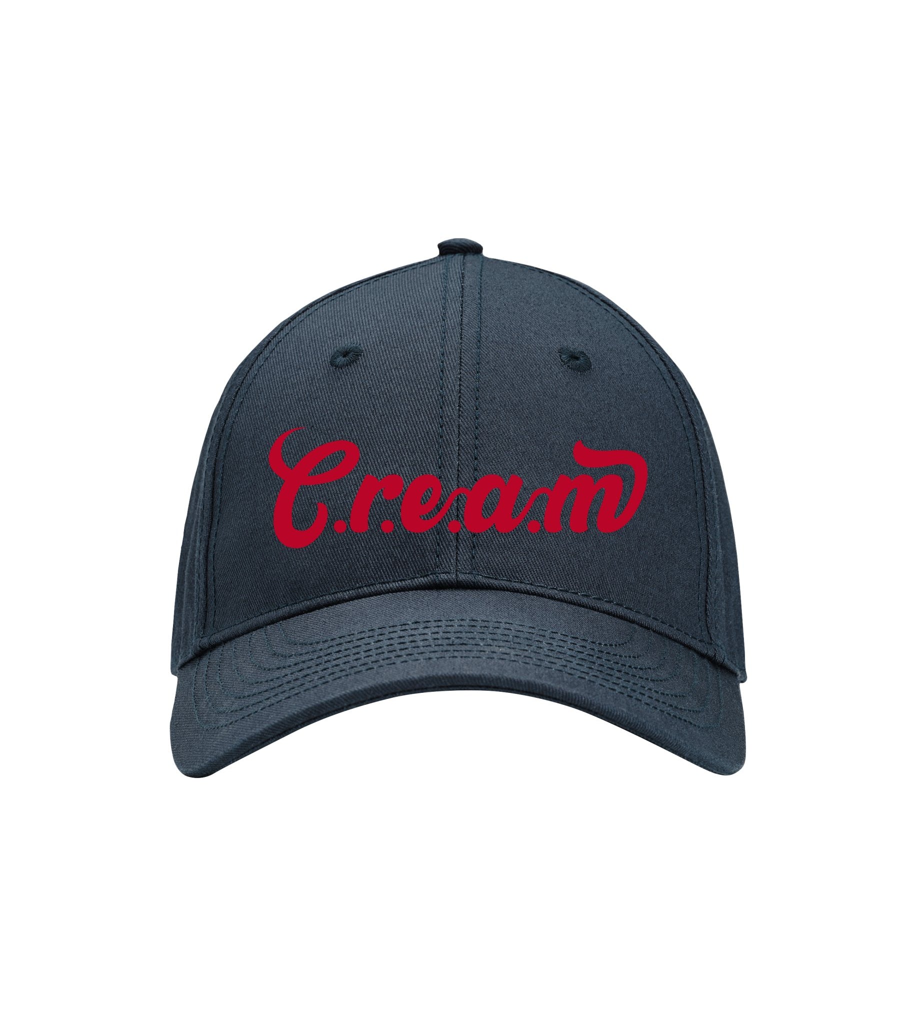 C.r.e.a.m Red Logo Twill Baseball Cap - Cream.energy