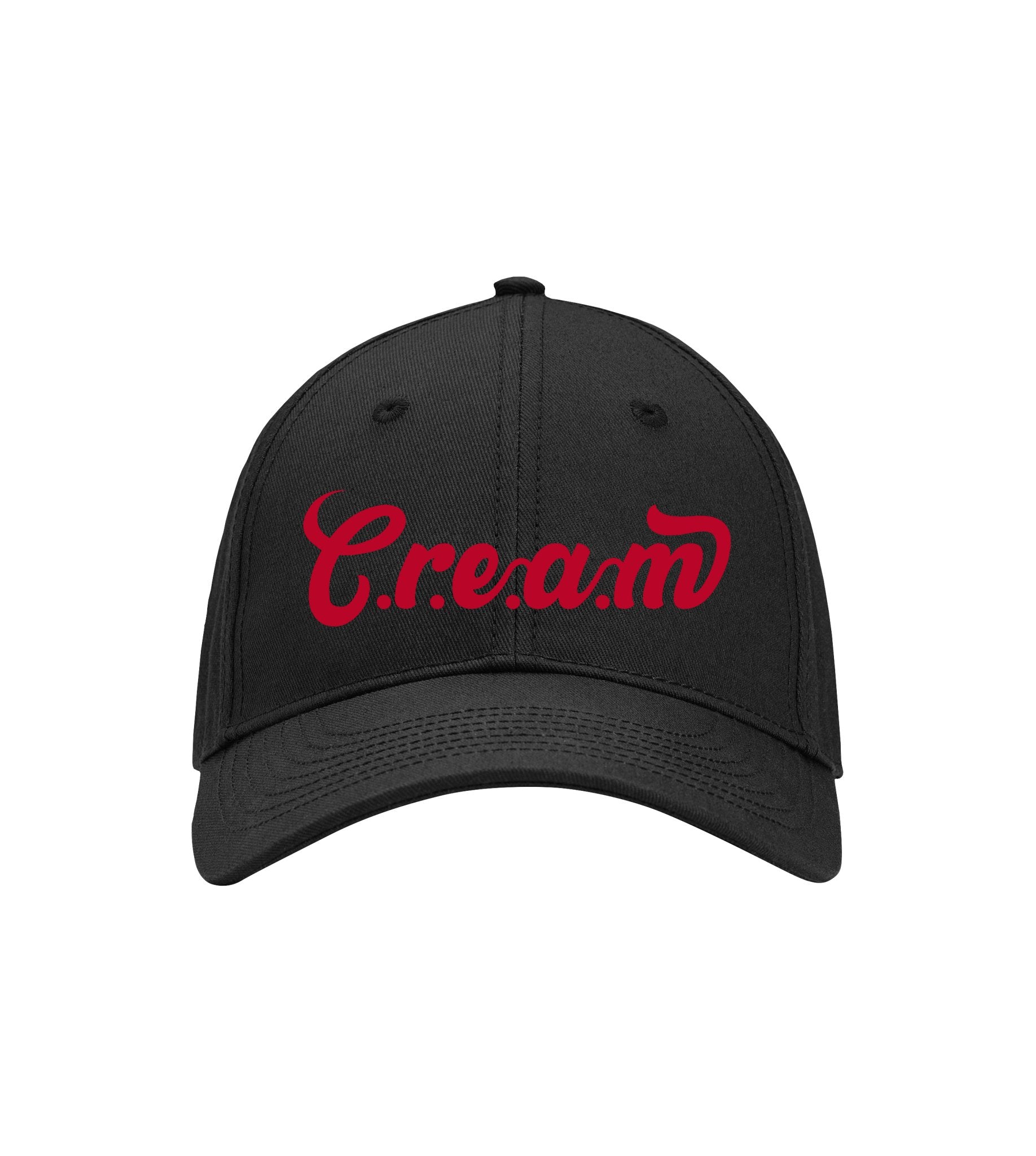 C.r.e.a.m Red Logo Twill Baseball Cap - Cream.energy