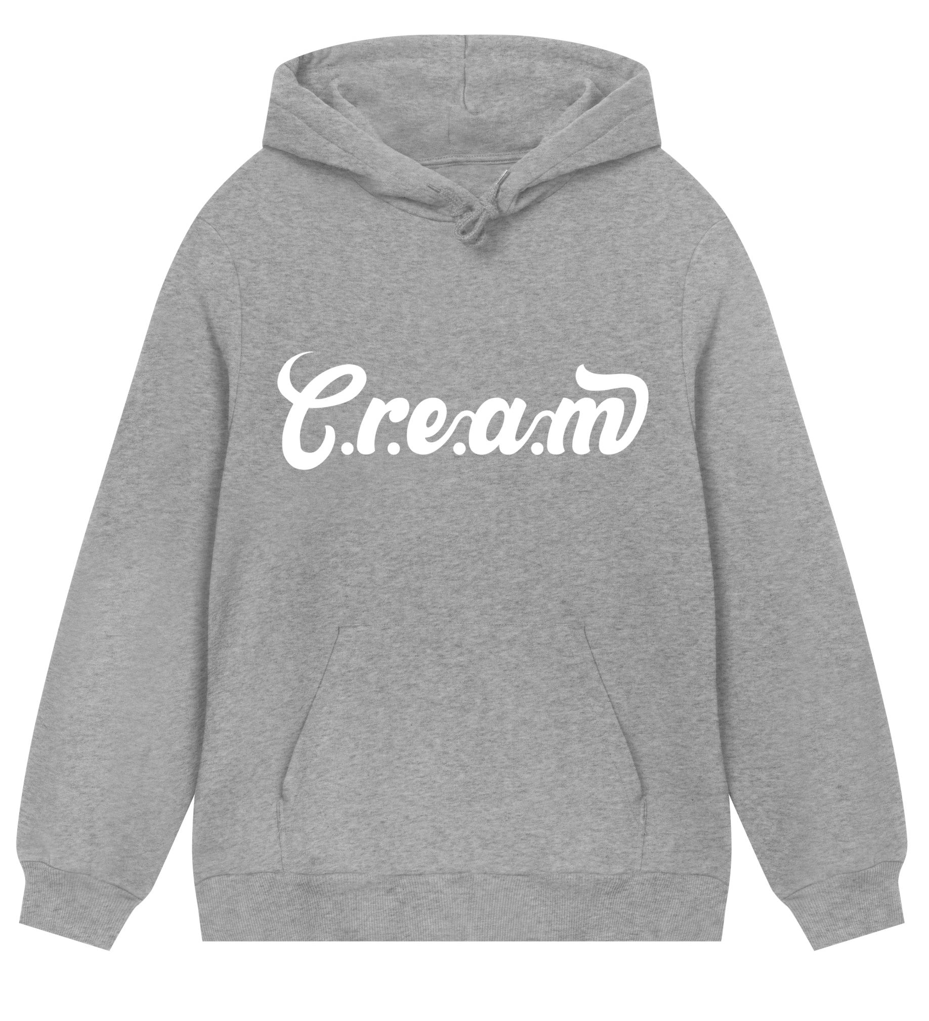 C.r.e.a.m White Logo Mens Regular Hoodie - Cream.energy