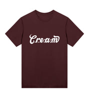 C.r.e.a.m White Logo Womens Regular Tee - Cream.energy