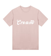 C.r.e.a.m White Logo Womens Regular Tee - Cream.energy