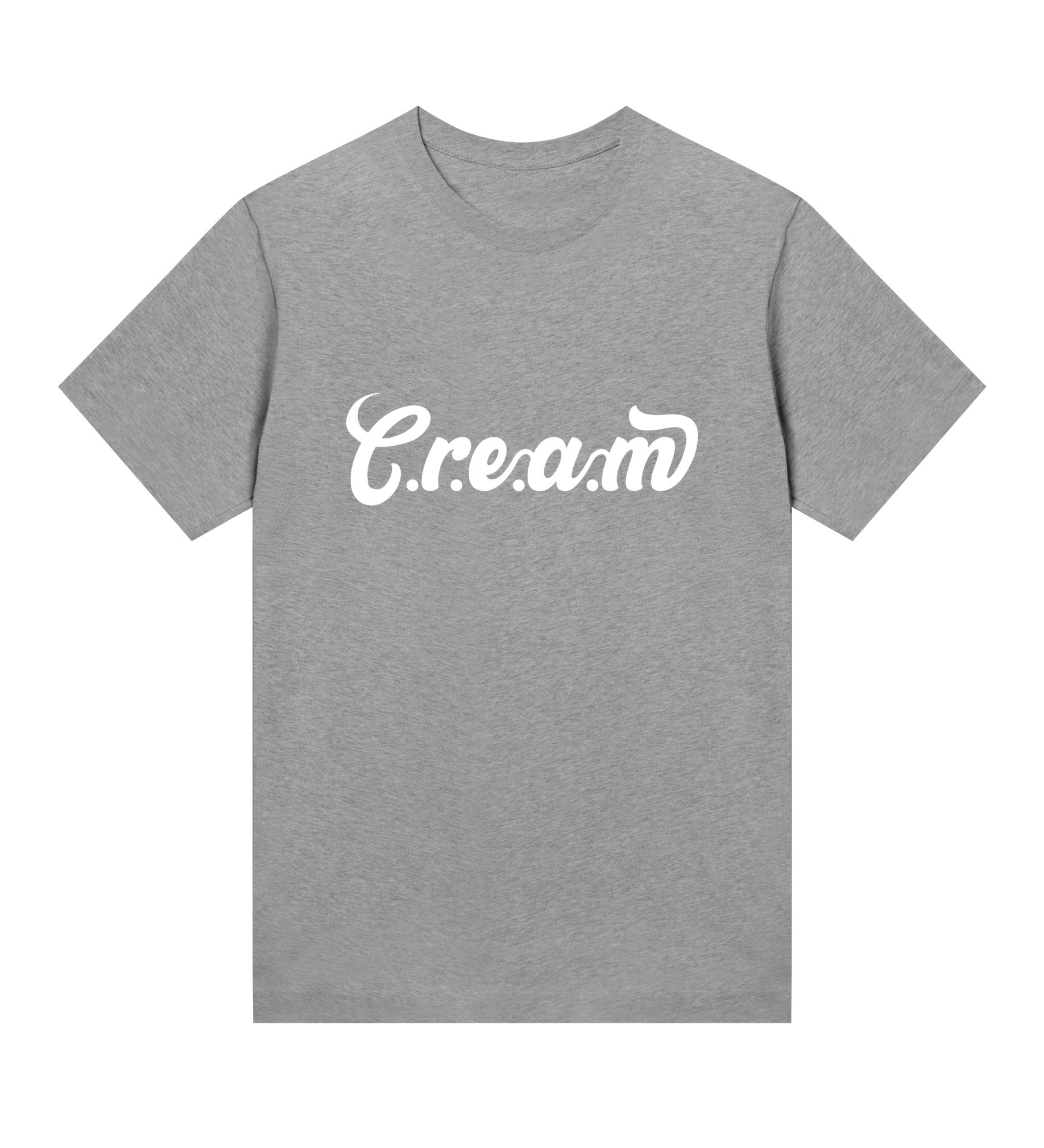 C.r.e.a.m White Logo Womens Regular Tee - Cream.energy