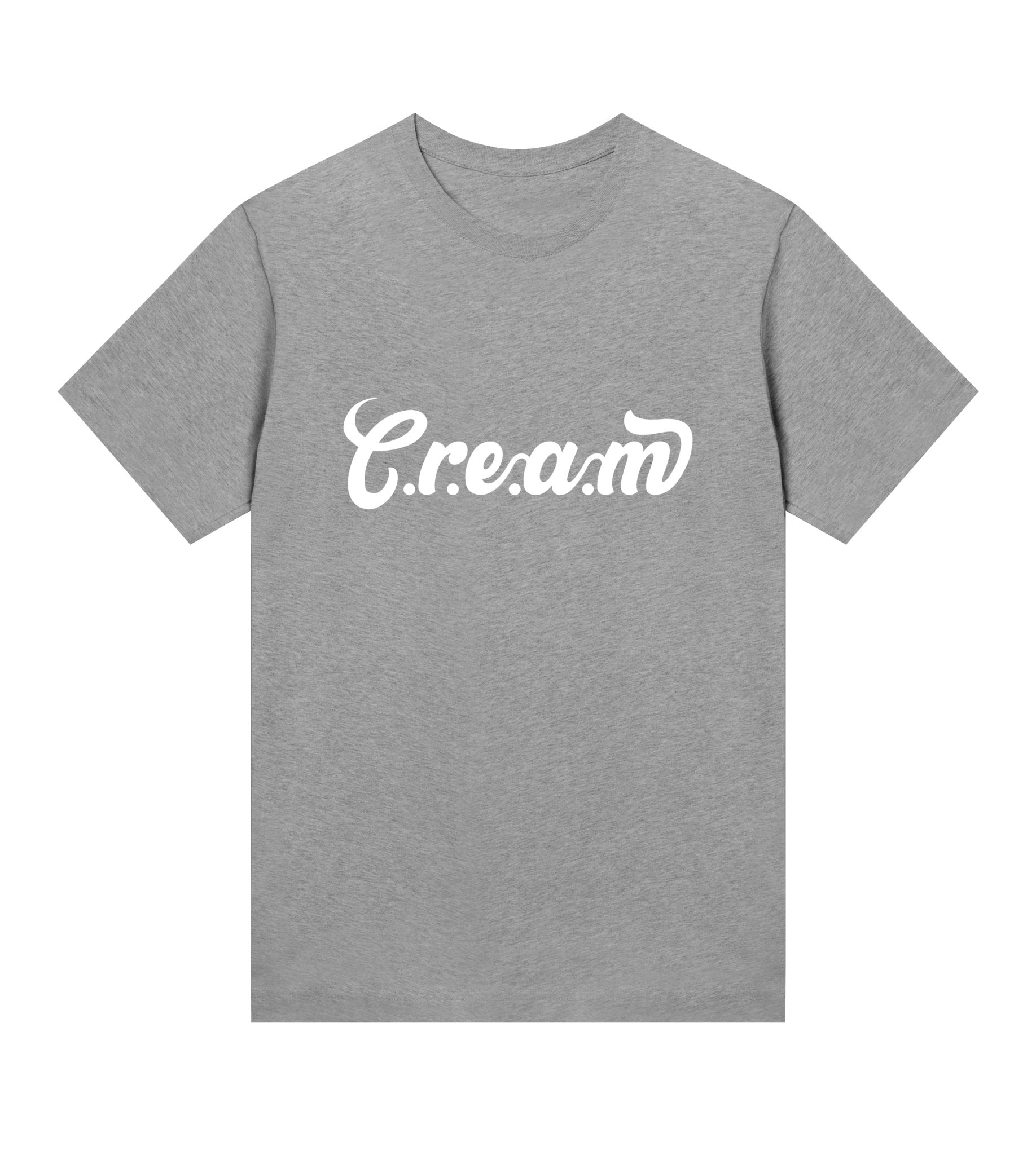 C.r.e.a.m White Logo Womens Regular Tee - Cream.energy