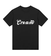 C.r.e.a.m White Logo Womens Regular Tee - Cream.energy