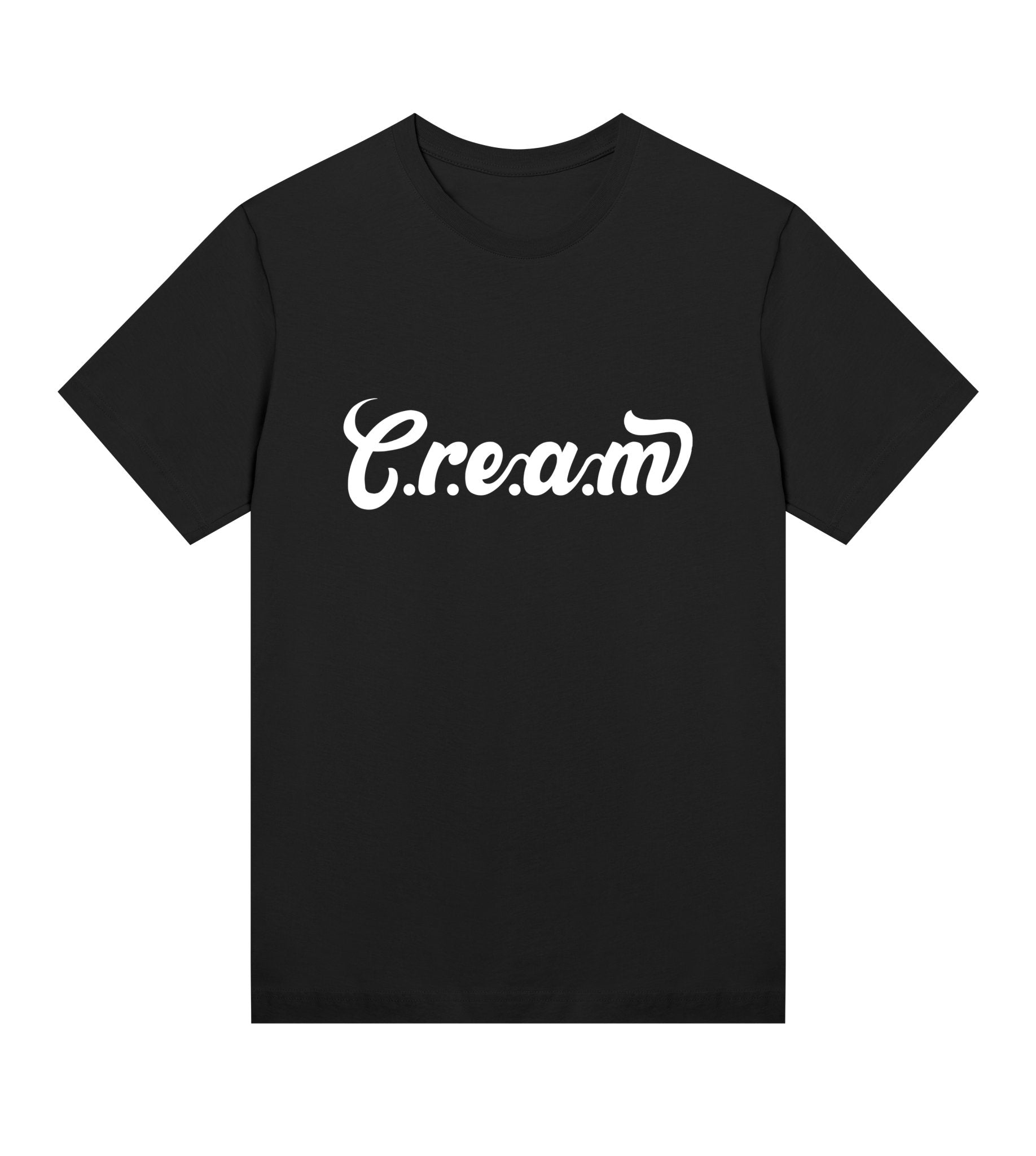 C.r.e.a.m White Logo Womens Regular Tee - Cream.energy