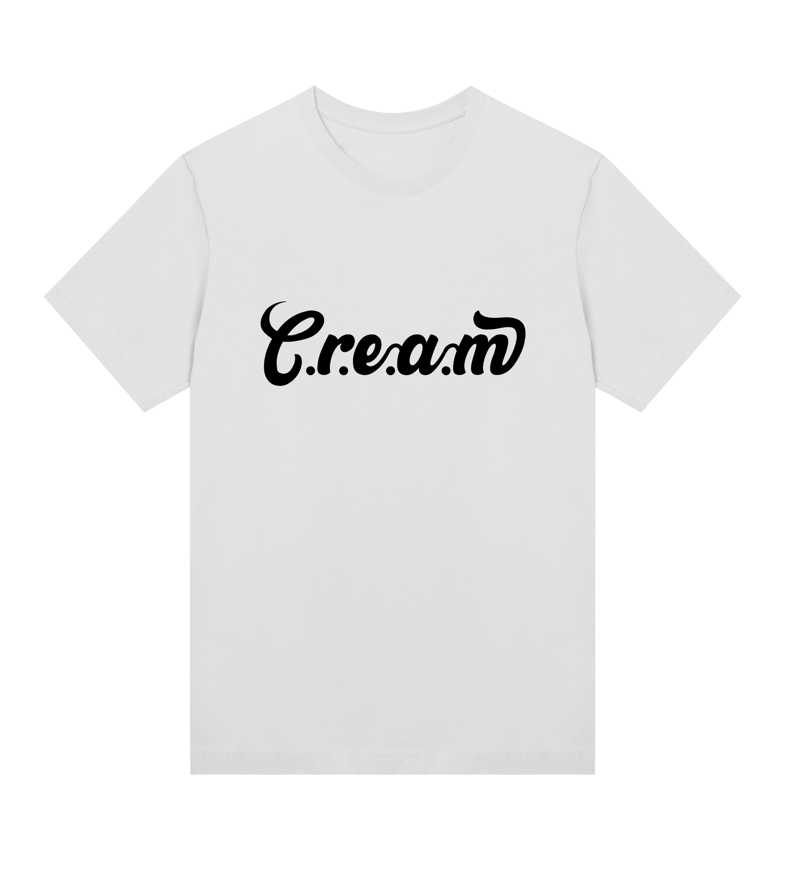 C.r.e.a.m Black Logo Womens Regular Tee